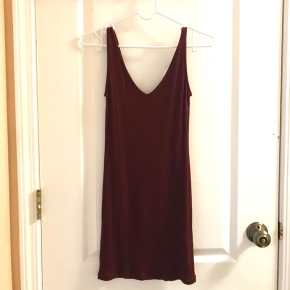 Forever21Burgundy Soft Dress - Picture 1 of 2
